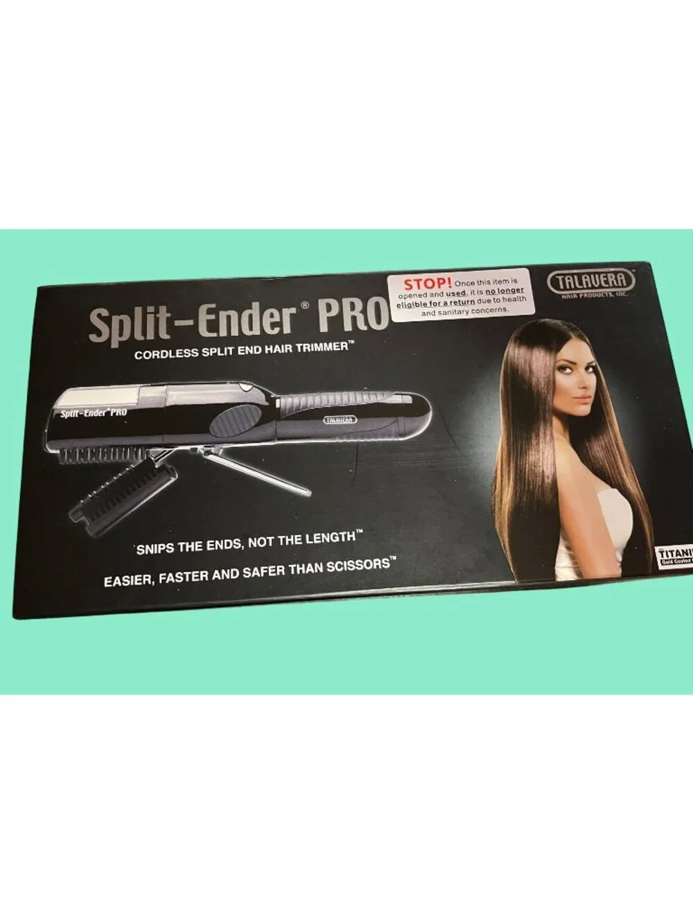 Split-Ender Pro Cordless Split End Hair Trimmer By Talavera For All Hair Types -